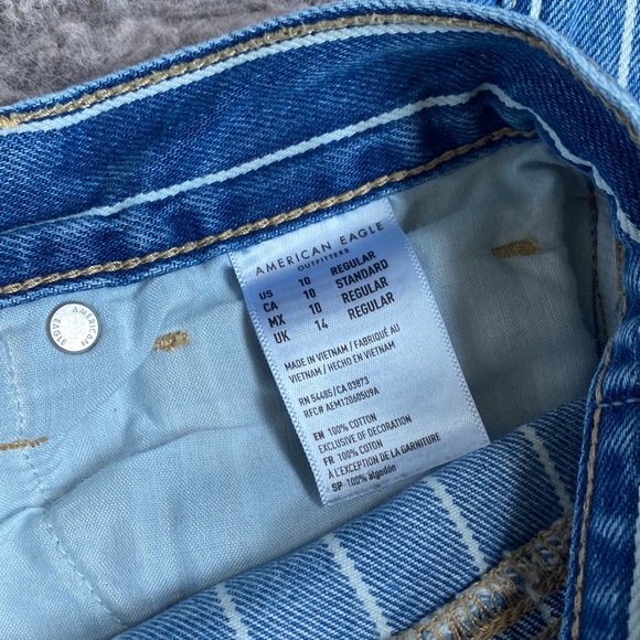 Striped Mom Jean NWOT - Picture 5 of 6